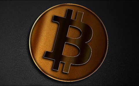 Golden money coin