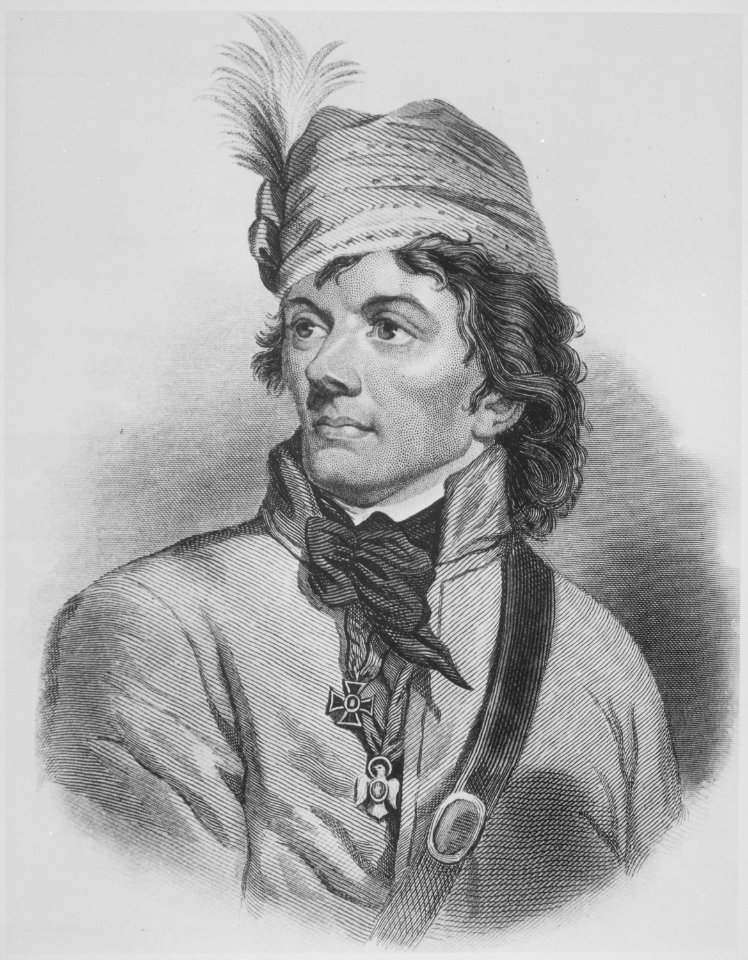 Thaddeus Kosciuszko. Copy of engraving by H. B. Hall after Joseph Grassi., 1931 - 1932 - NARA - 532919