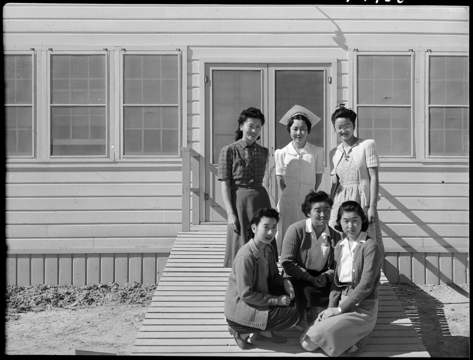 Topaz, Utah. Hospital administration staff - NARA - 538197