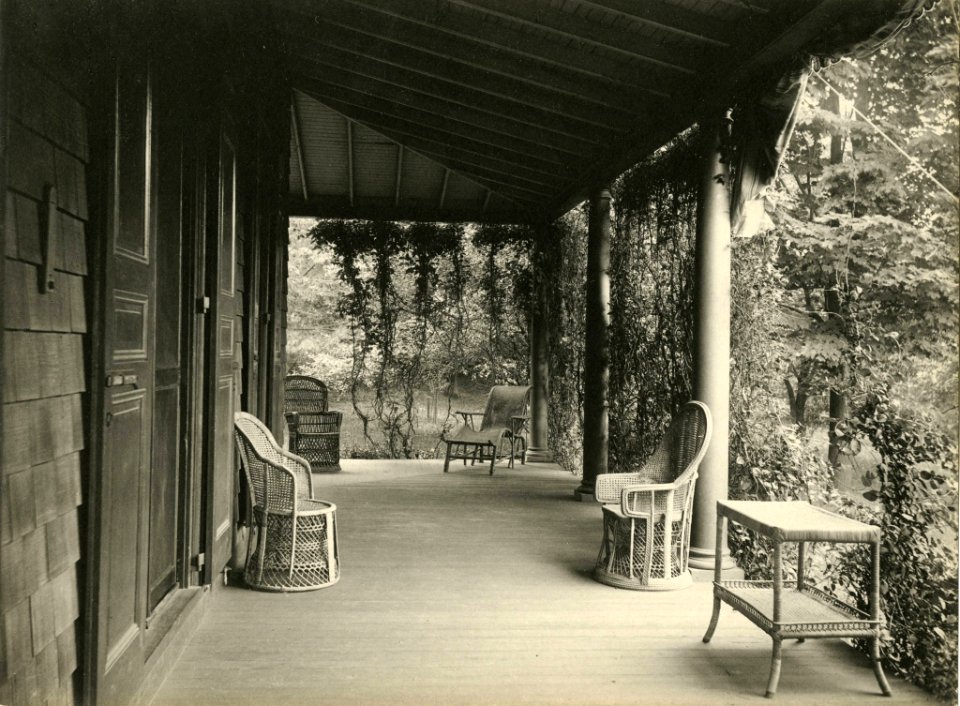 The Deanery, Veranda, Bryn Mawr College