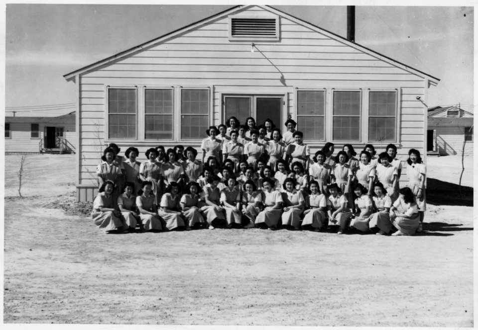 Topaz, Utah. Nurses aids at Topaz Hospital - NARA - 538194