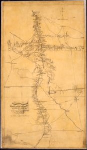 Topographical Sketch of the Country Adjacent to the Turnpoke between Nolensville and Chapel Hill, Tenn. Compiled from... - NARA - 305681