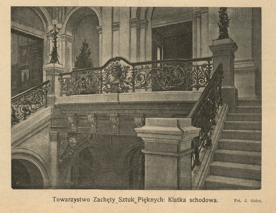 Towarzystwo Zachęty Sztuk Pięknych w Warszawie - Klatka schodowa (71279)