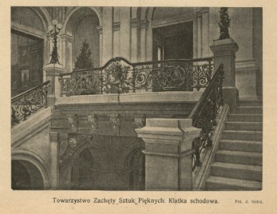 Towarzystwo Zachęty Sztuk Pięknych w Warszawie - Klatka schodowa (71279)