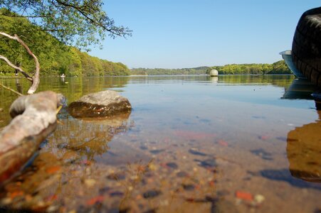 Lake natural sky