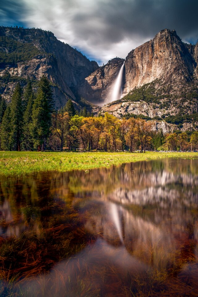 Scenic mountain outdoors photo