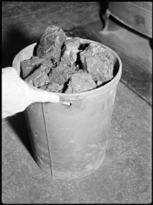 Tule Lake Relocation Center, Newell, California. This photograph shows one of the fire hazards whic . . . - NARA - 538445