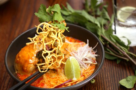 Thai northern noodle huahomdesign sydney photo photo