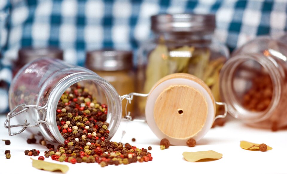 Jar ingredient colors