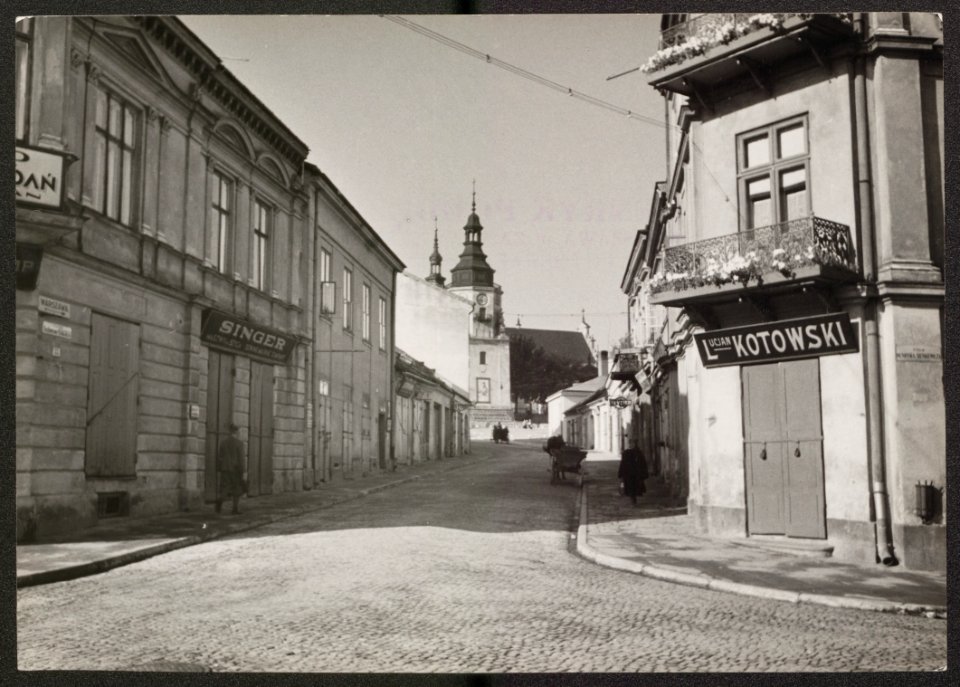 Ulica Duza w Kielcach ca 1936 (5786746)