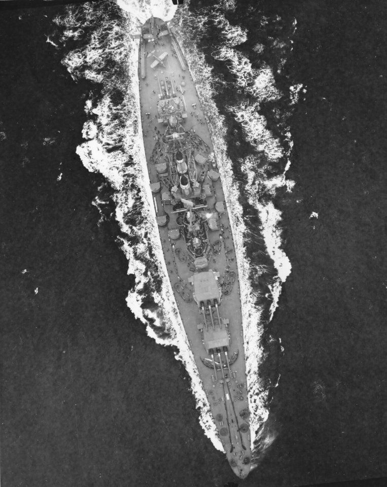 USS North Carolina aerial AA practice NARA BuAer 356