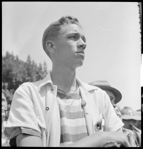 University of California, Berkeley, California. Student Peace strike. The Yanks are not coming. - NARA - 532108