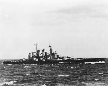 USS North Carolina in 1941 NARA MS12