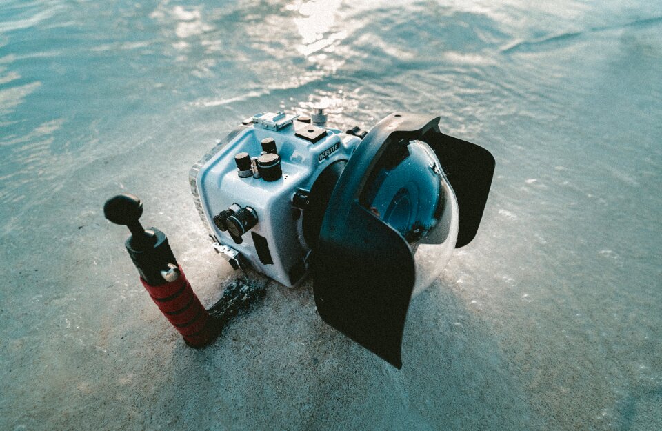 Beach underwater technology