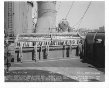 USS North Carolina signal bridge NARA BS 26770
