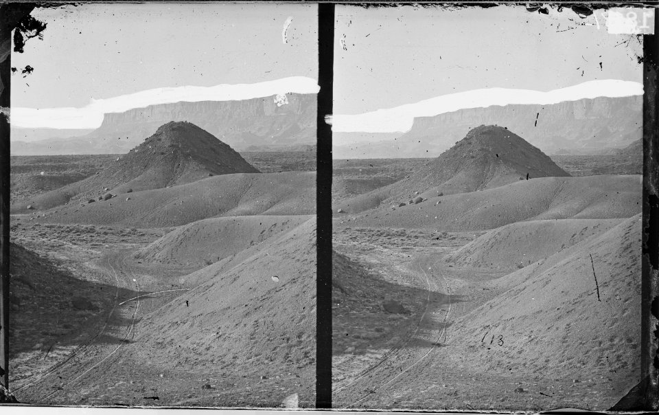 VERMILLION CLIFF OR MESA FROM JACOB'S POOL, ARIZONA - NARA - 523946