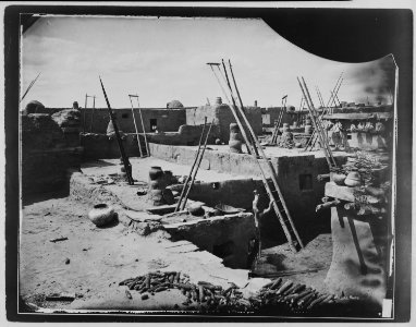View in Zuni Pueblo - NARA - 523789