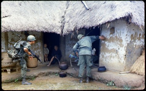 Vietnam. As the second phase of operation Thayer, the 1st Air Cavalry Division (airmobile) is having... - NARA - 530612