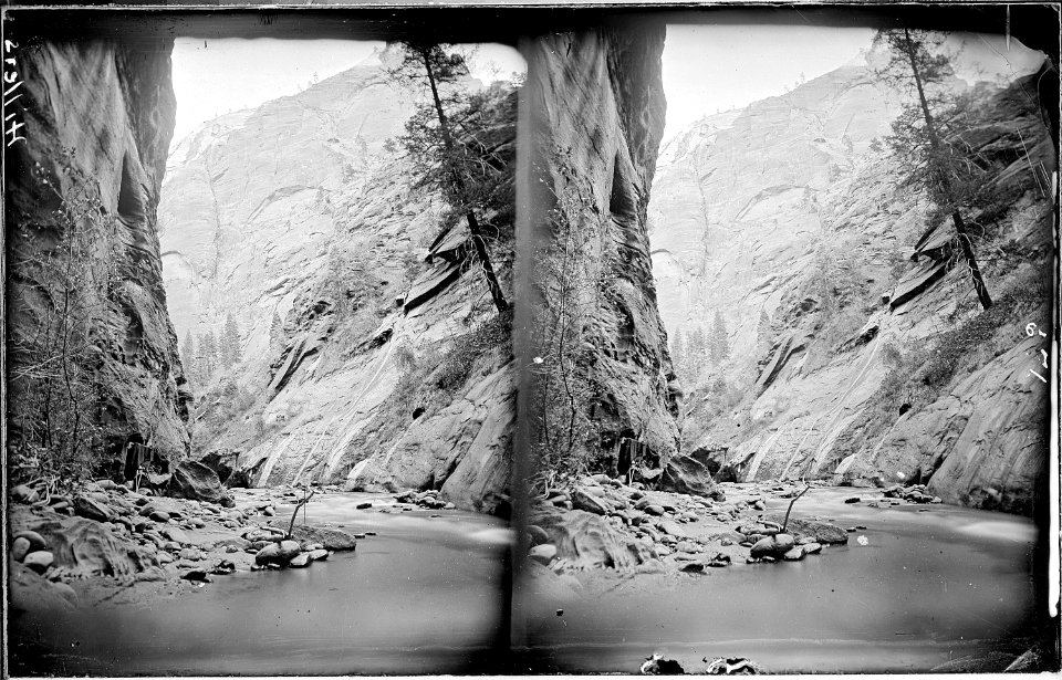 Virgin River. East Fork, Parunuweap, Utah. Old nos. 444, 459, 671. - NARA - 517912