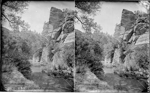 Virgin River. Parunuweap Branch (Long Valley Branch)(East Branch) Puniwuni Tump, Utah. Old nos. - NARA - 517856