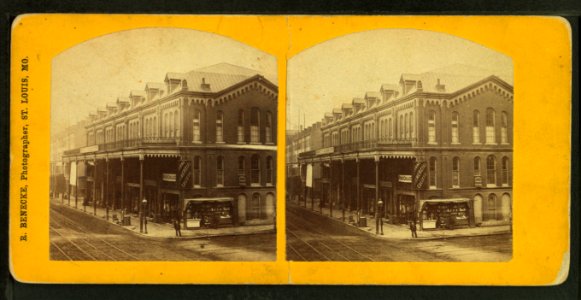 Veranda Row, 4th St. Charles & Washington Ave. St. Louis, Missouri, by Robert Benecke