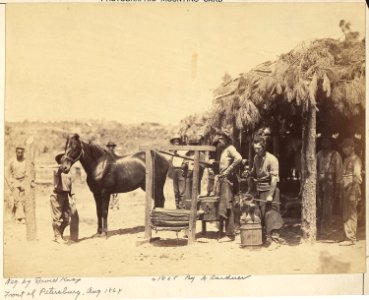 Virginia, Petersburg, Army Forge - NARA - 533351