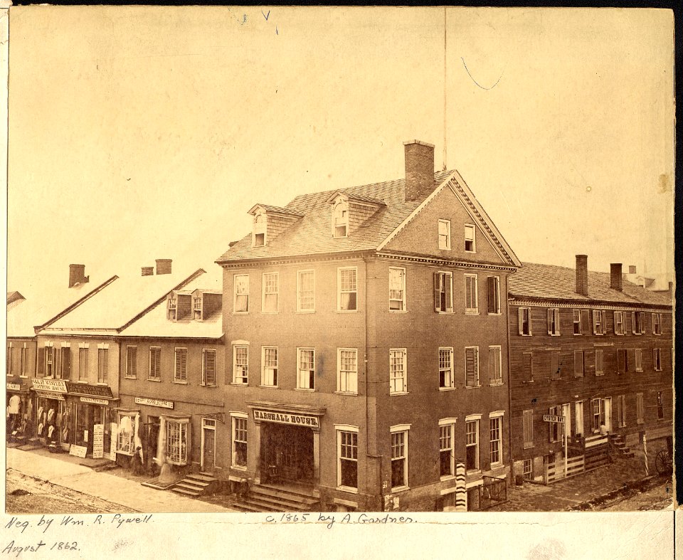 Virginia, Alexandria, Marshall House - NARA - 533275