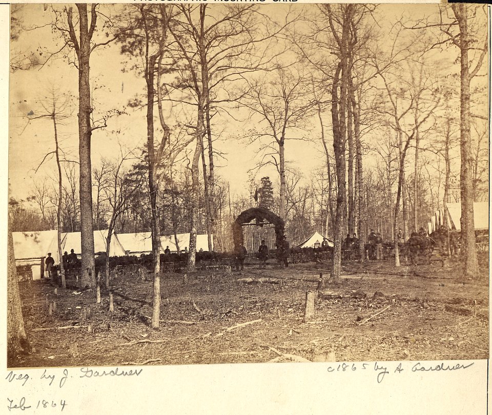 Virginia, Brandy Station, Second Corps Hospital - NARA - 533328