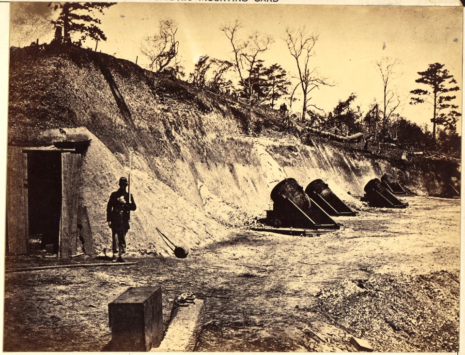 Virginia, Yorktown, Mortar Battery Number One - NARA - 533288