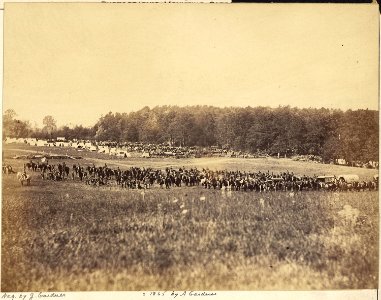 Virginia, Fourth United States Artillery, Battery A, Robertson's Brigade. - NARA - 533333 photo