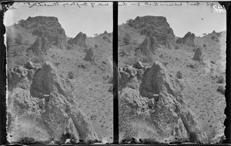 VOLCANIC ROCK FROM LOWER END OF GRASS VALLEY, WASATCH MOUNTAINS, UTAH - NARA - 523957