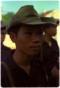 Vietnam. Members of the Armed Propaganda Team (ex-Viet Cong). - NARA - 532449
