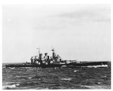 USS North Carolina in 1941 NARA MS12