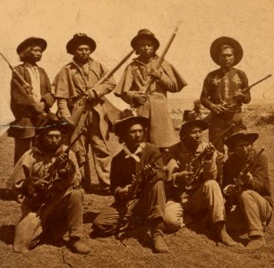 Warm Spring Indian Scouts in the fields