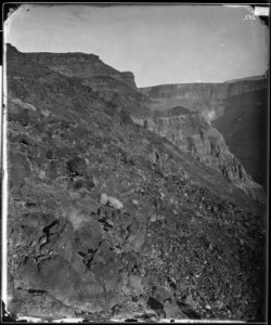 WALLS OF THE GRAND CANYON LOOKING EAST, COLORADO RIVER - NARA - 524234