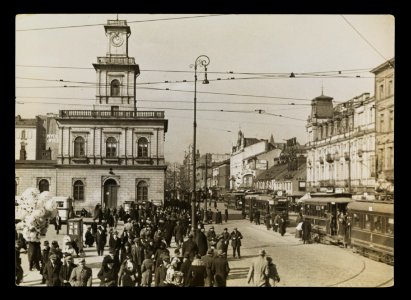Warszawa, Dworzec Kolei Warszawsko-Wiedenskiej ante 1939 (68180160)