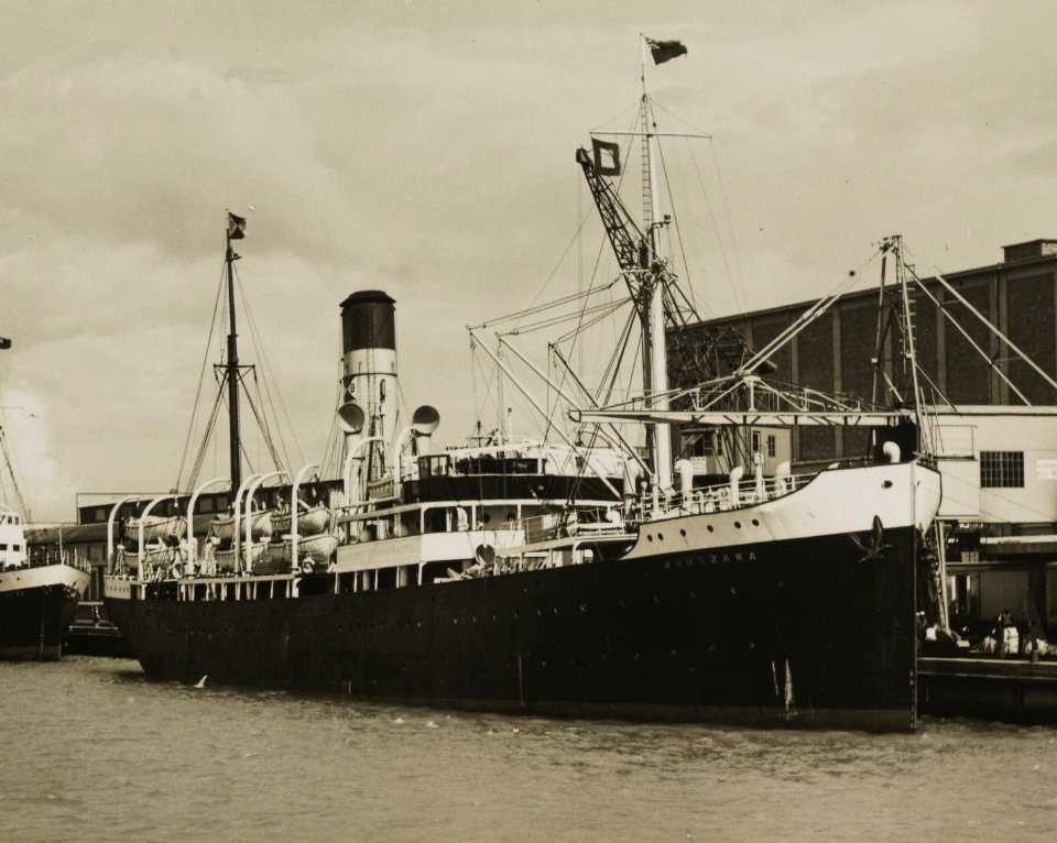 Warszawa Gdynia, statki w porcie ante 1939 (67264205)
