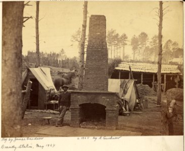 Virginia, Brandy Station, Breaking Camp - NARA - 533337 photo