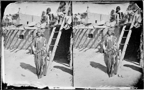 War Chief of the Zuni Indians New Mexico 1873 - NARA - 519768