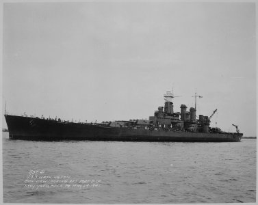 Washington (BB56). Port bow, 05-29-1941 - NARA - 513042