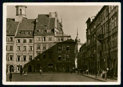 Warszawa, Stare Miasto, Rynek 1938 (12981803)