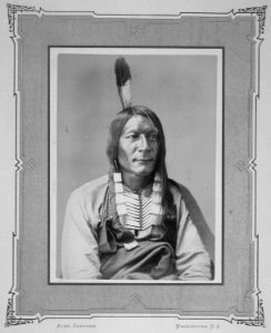 Wicked Bear-Ma-To-Tzin-Tzi-Tzah. Brule Sioux, 1872 - NARA - 518983 photo