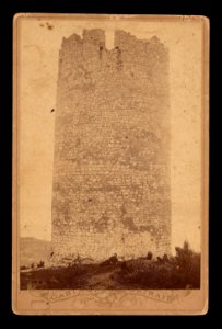 Wieza na zamku w Kazimierzu Dolnym. ca 1890 (106230021)