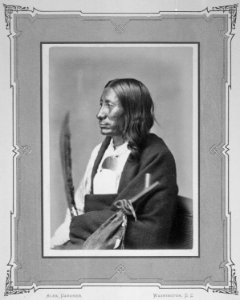 White Eyes-Ish-Tah-Skah. Brule Sioux, 1872 - NARA - 518977 photo