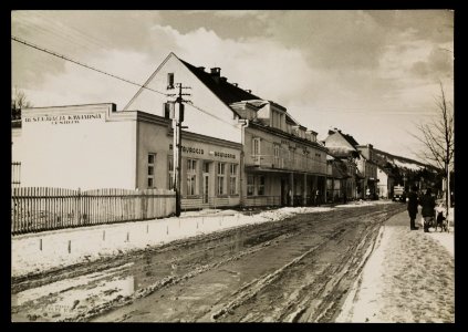 Wisla, hotel Centrum (roztopy wiosenne) ante 1939 (66235608)