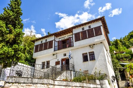 Village library architecture photo