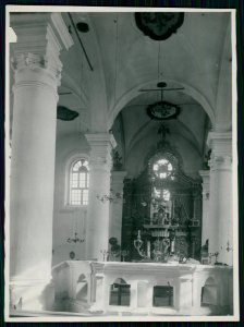 Wnetrze Wielkiej Synagogi we Wlodawie. ante 1939 (13012565)