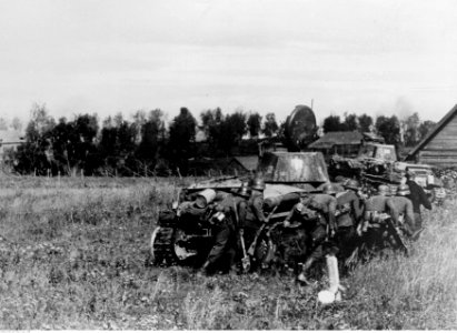 Wojska niemieckie pod Leningradem (2-858)