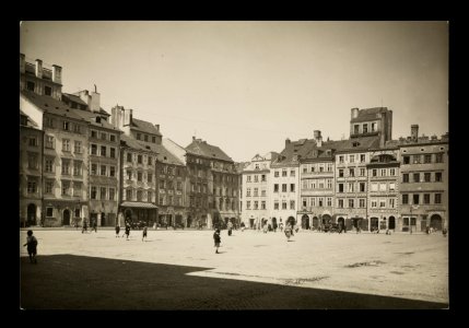 Warszawa, Rynek Starego Miasta ca 1929 (67263824)