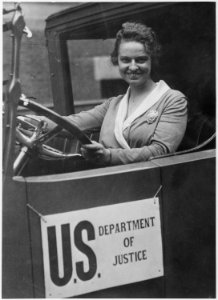 Woman member of the Secret Service, Olive H. Doyle. - NARA - 522872 photo